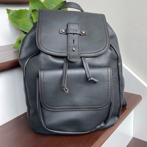 NEW a.n.a. Vegan leather Backpack diaper bag book bag shoulder bag handbag purse